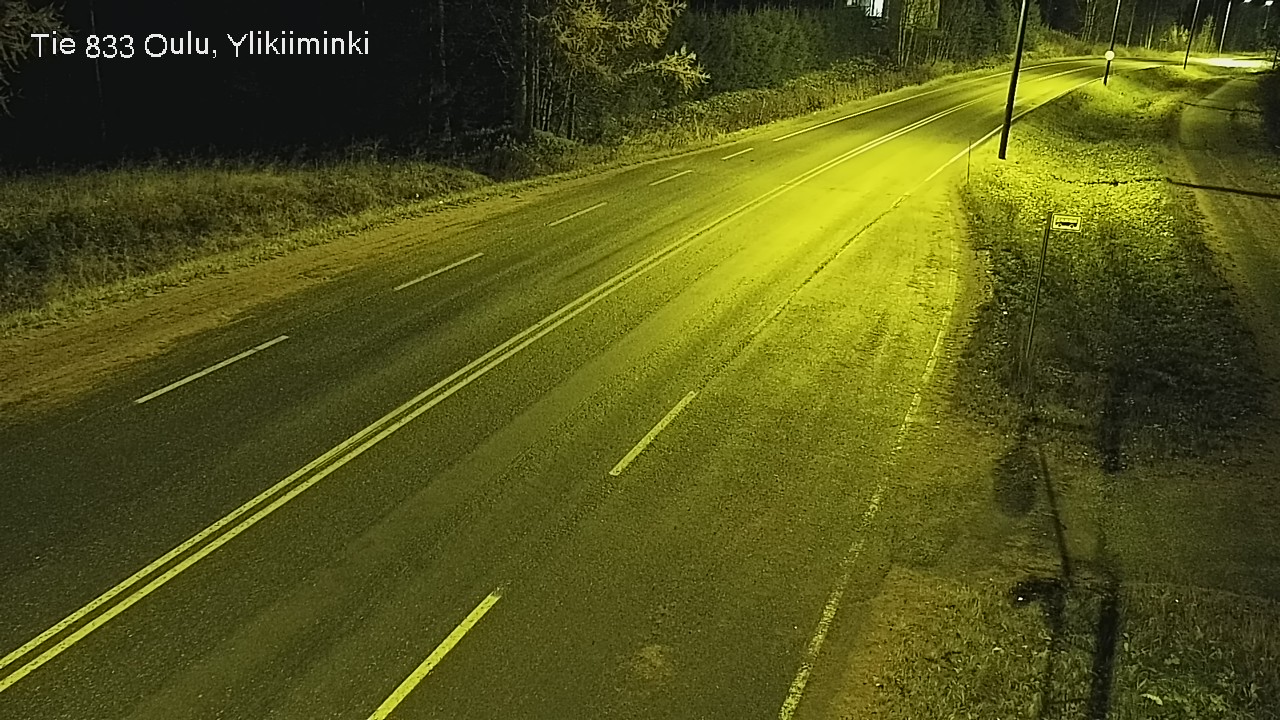 Kelikamerat Kuva Tie 833 Oulu, Vesala, Oulu, Pohjois-Pohjanmaa