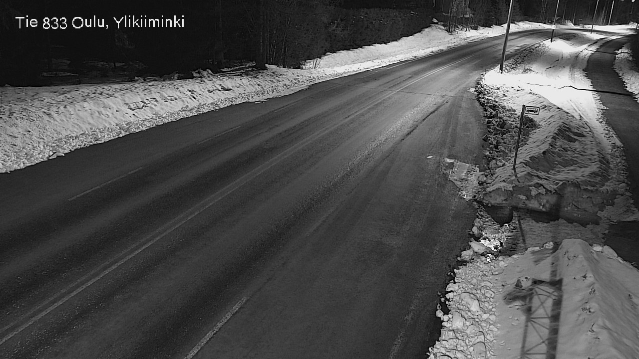 Kelikamerat Kuva Tie 833 Oulu, Vesala, Oulu, Pohjois-Pohjanmaa