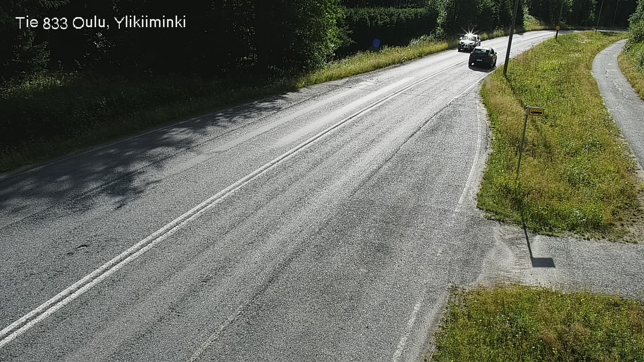 Kelikamerat Kuva Tie 833 Oulu, Vesala, Oulu, Pohjois-Pohjanmaa