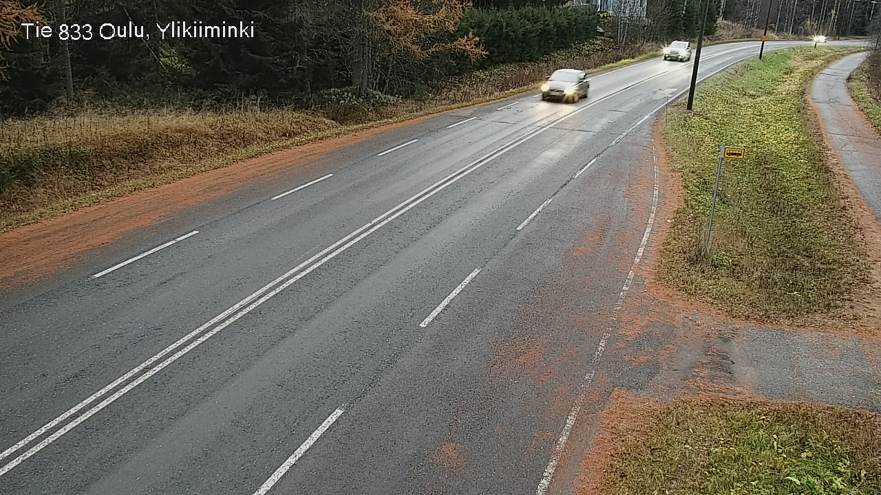 Kelikamerat Kuva Tie 833 Oulu, Vesala, Oulu, Pohjois-Pohjanmaa