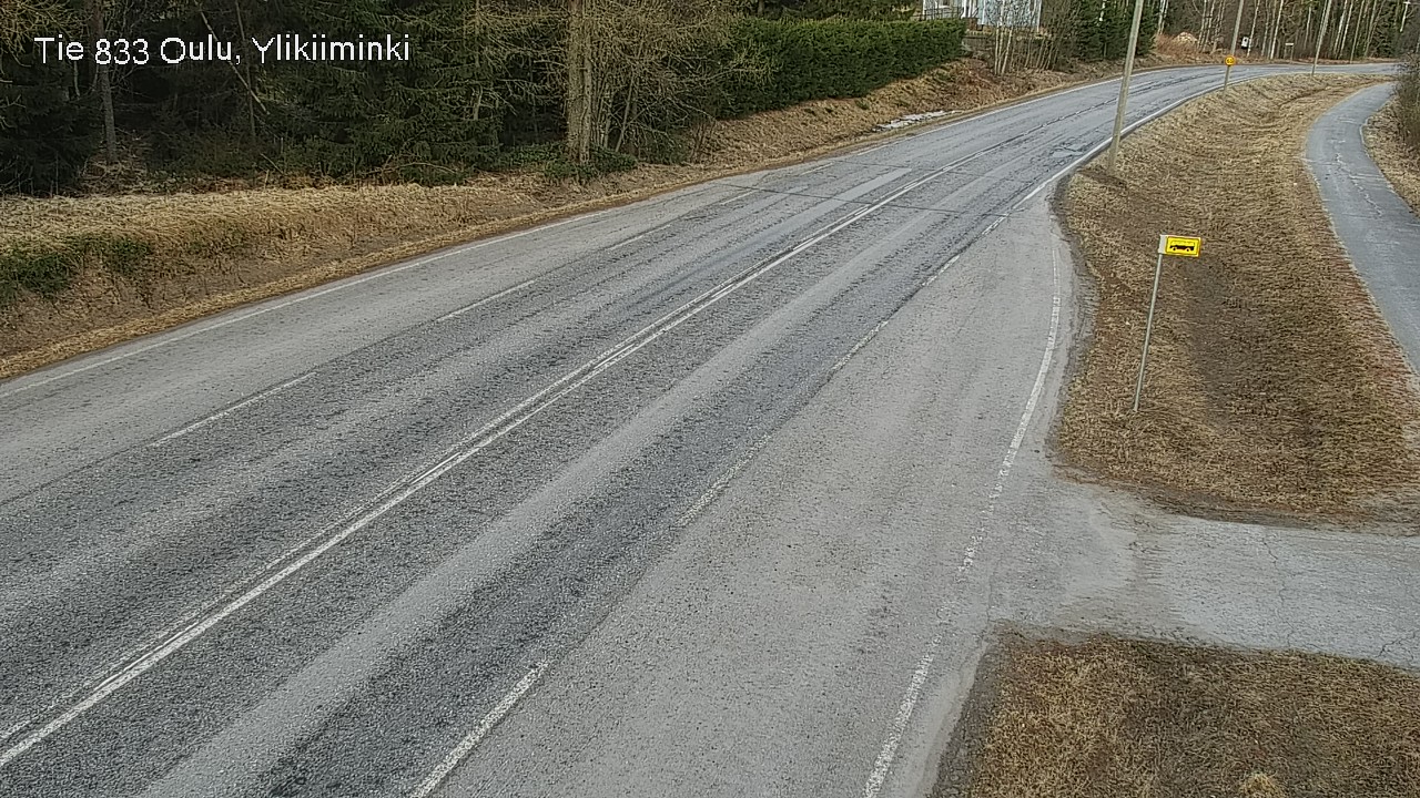 Kelikamerat Kuva Tie 833 Oulu, Vesala, Oulu, Pohjois-Pohjanmaa