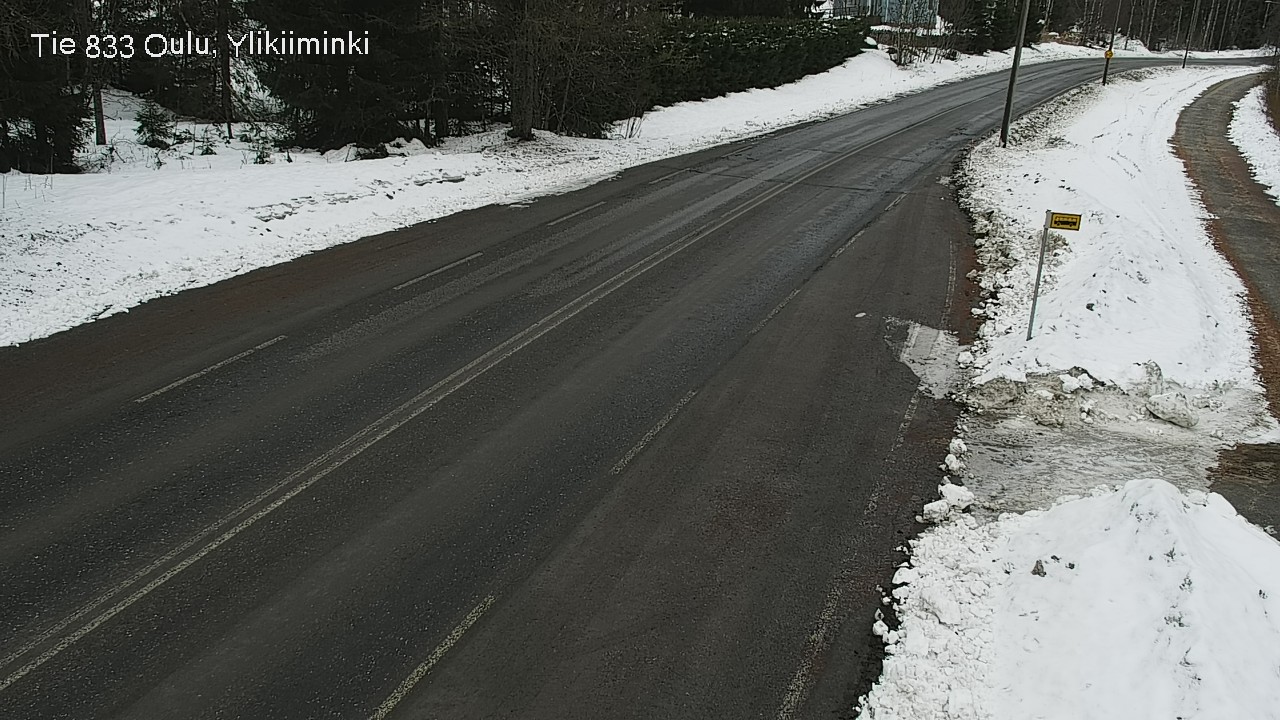 Kelikamerat Kuva Tie 833 Oulu, Vesala, Oulu, Pohjois-Pohjanmaa
