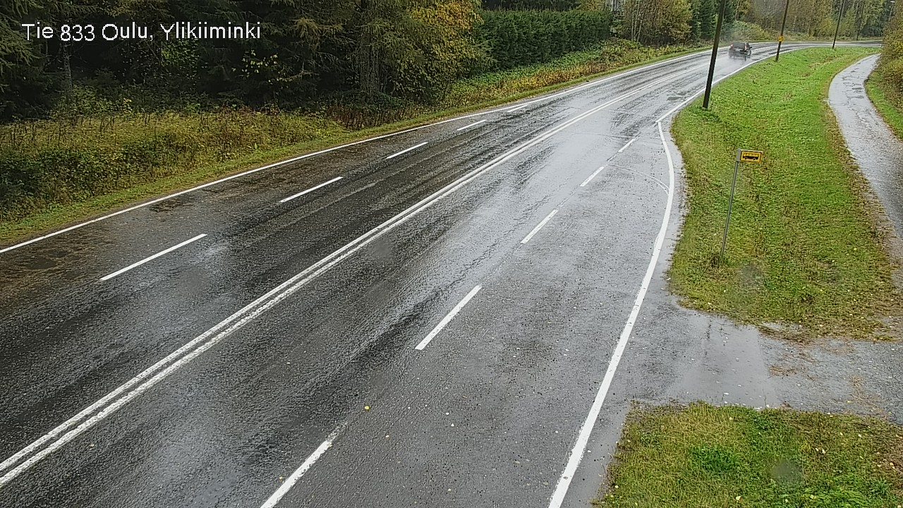 Weather Camera Image Road  833 Oulu, Vesala, Oulu, Pohjois-Pohjanmaa