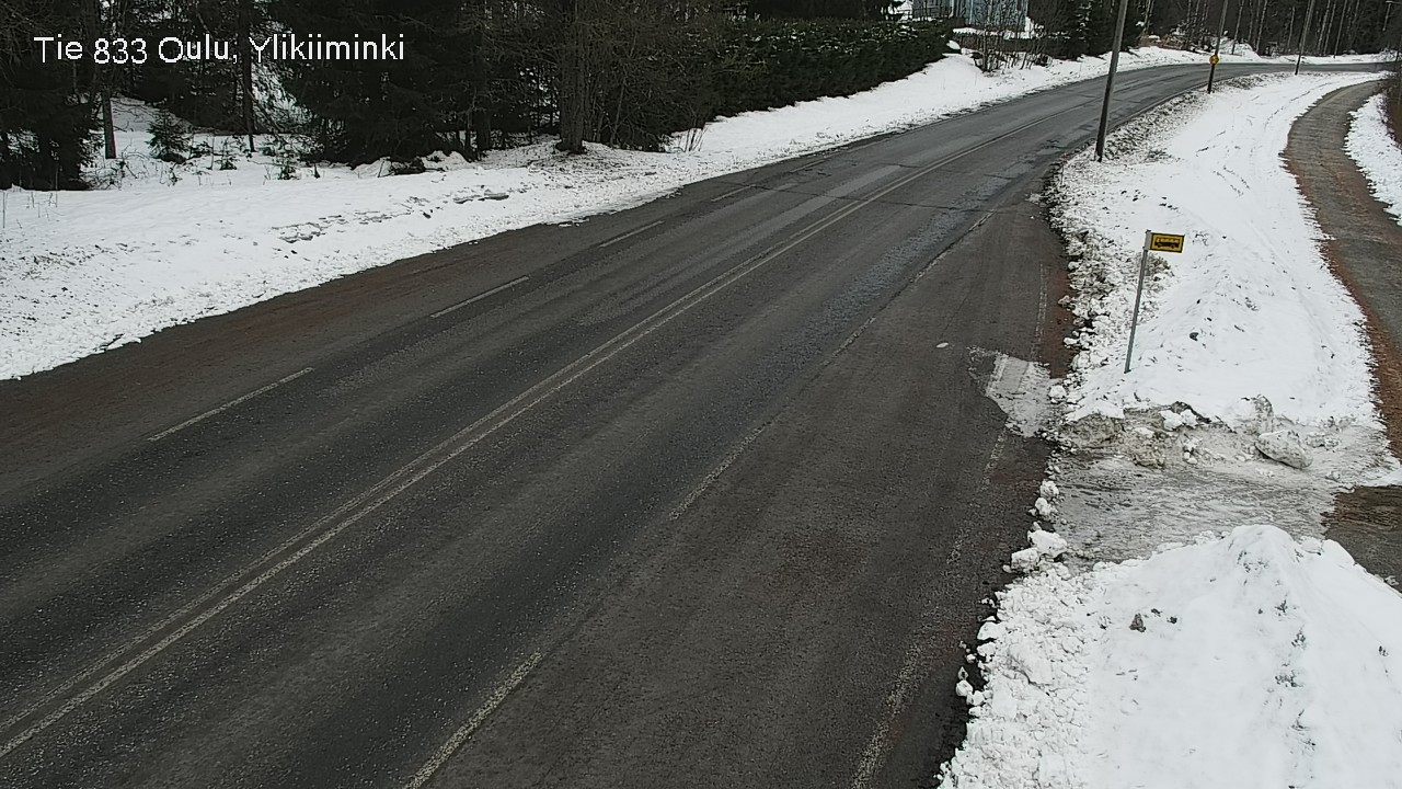 Kelikamerat Kuva Tie 833 Oulu, Vesala, Oulu, Pohjois-Pohjanmaa