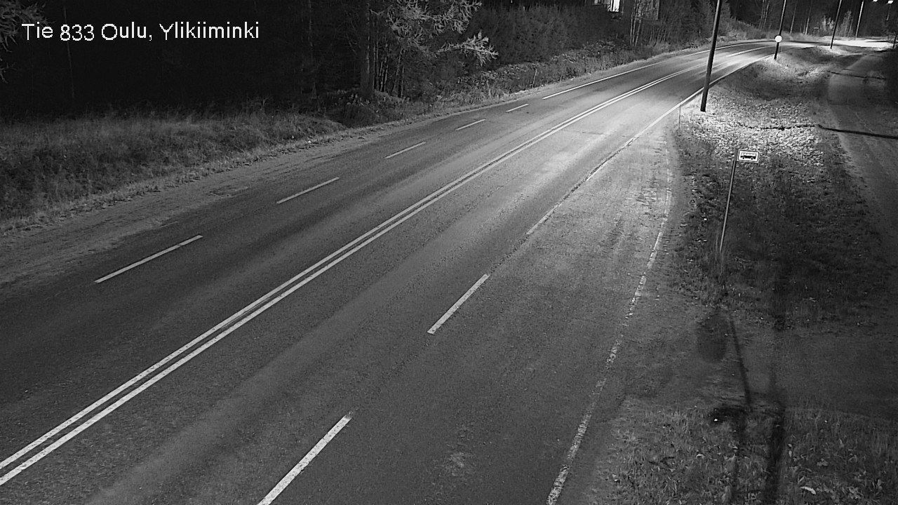 Kelikamerat Kuva Tie 833 Oulu, Vesala, Oulu, Pohjois-Pohjanmaa