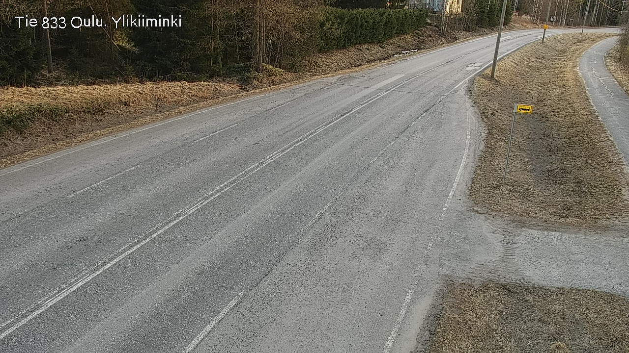Kelikamerat Kuva Tie 833 Oulu, Vesala, Oulu, Pohjois-Pohjanmaa