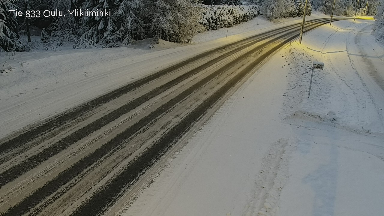 Kelikamerat Kuva Tie 833 Oulu, Vesala, Oulu, Pohjois-Pohjanmaa