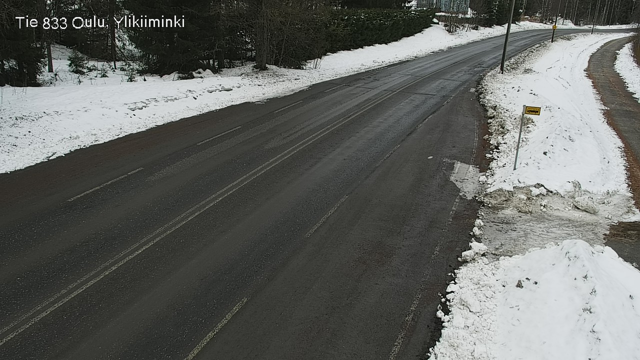 Kelikamerat Kuva Tie 833 Oulu, Vesala, Oulu, Pohjois-Pohjanmaa