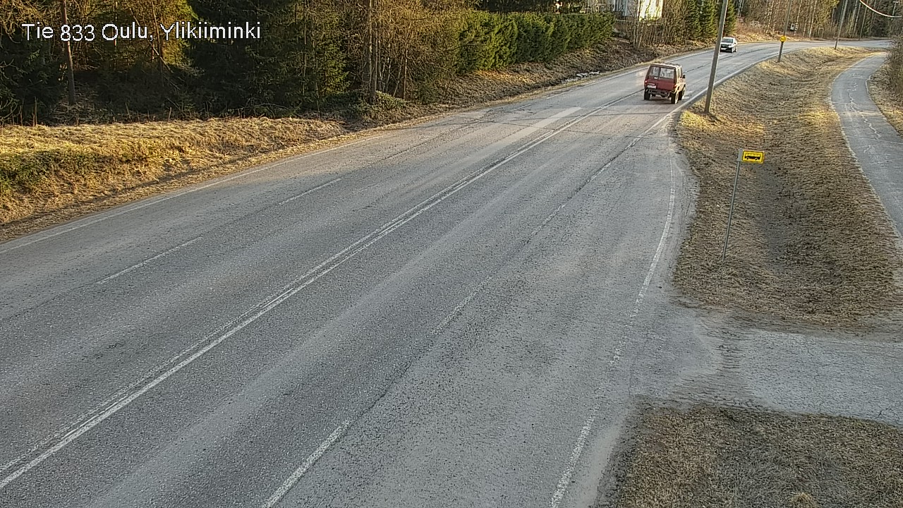Kelikamerat Kuva Tie 833 Oulu, Vesala, Oulu, Pohjois-Pohjanmaa