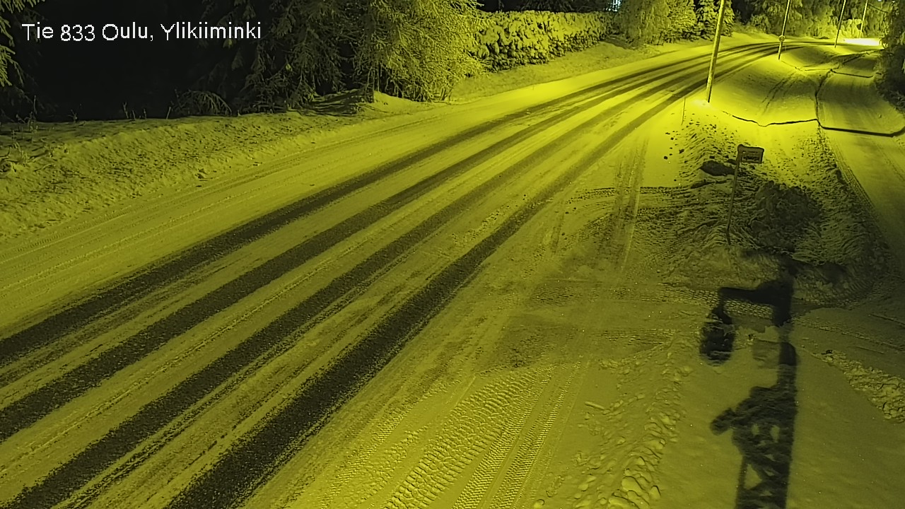 Kelikamerat Kuva Tie 833 Oulu, Vesala, Oulu, Pohjois-Pohjanmaa