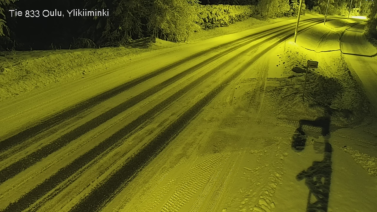 Kelikamerat Kuva Tie 833 Oulu, Vesala, Oulu, Pohjois-Pohjanmaa