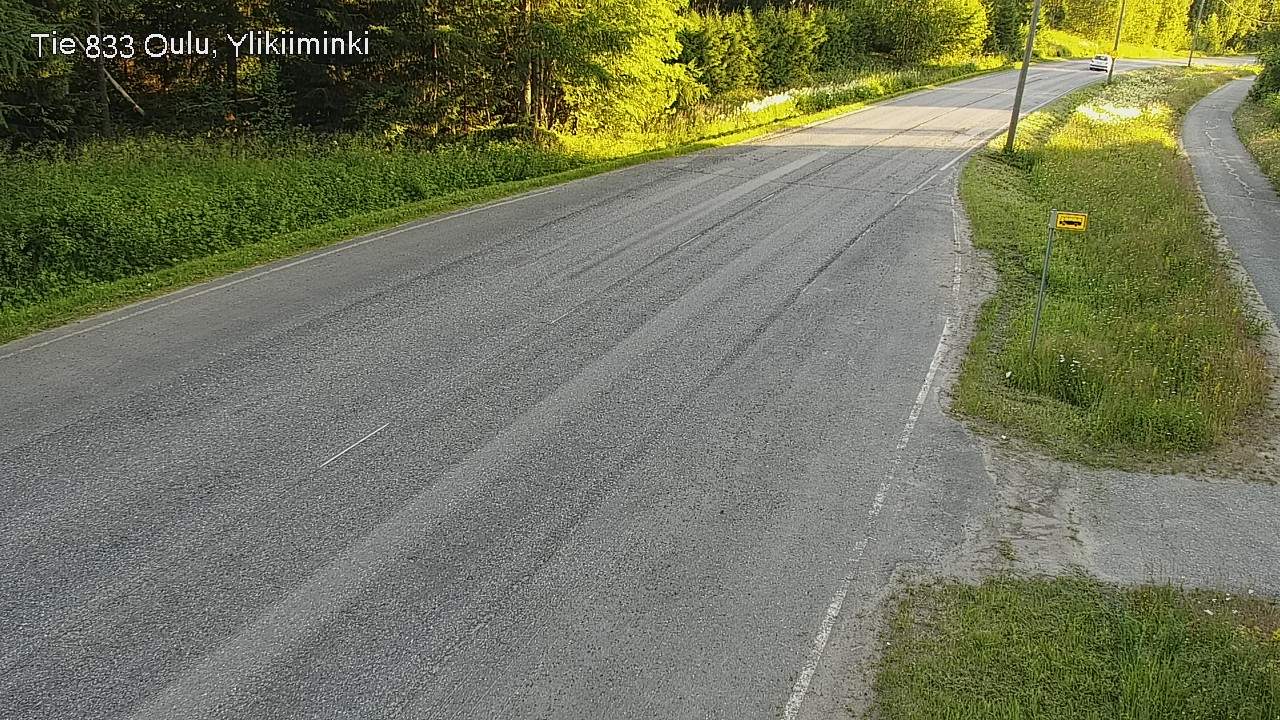 Kelikamerat Kuva Tie 833 Oulu, Vesala, Oulu, Pohjois-Pohjanmaa