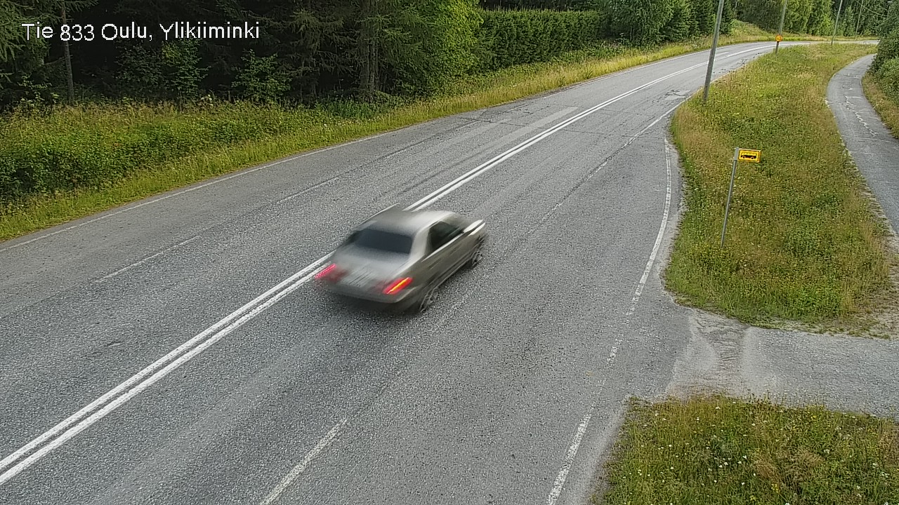Kelikamerat Kuva Tie 833 Oulu, Vesala, Oulu, Pohjois-Pohjanmaa