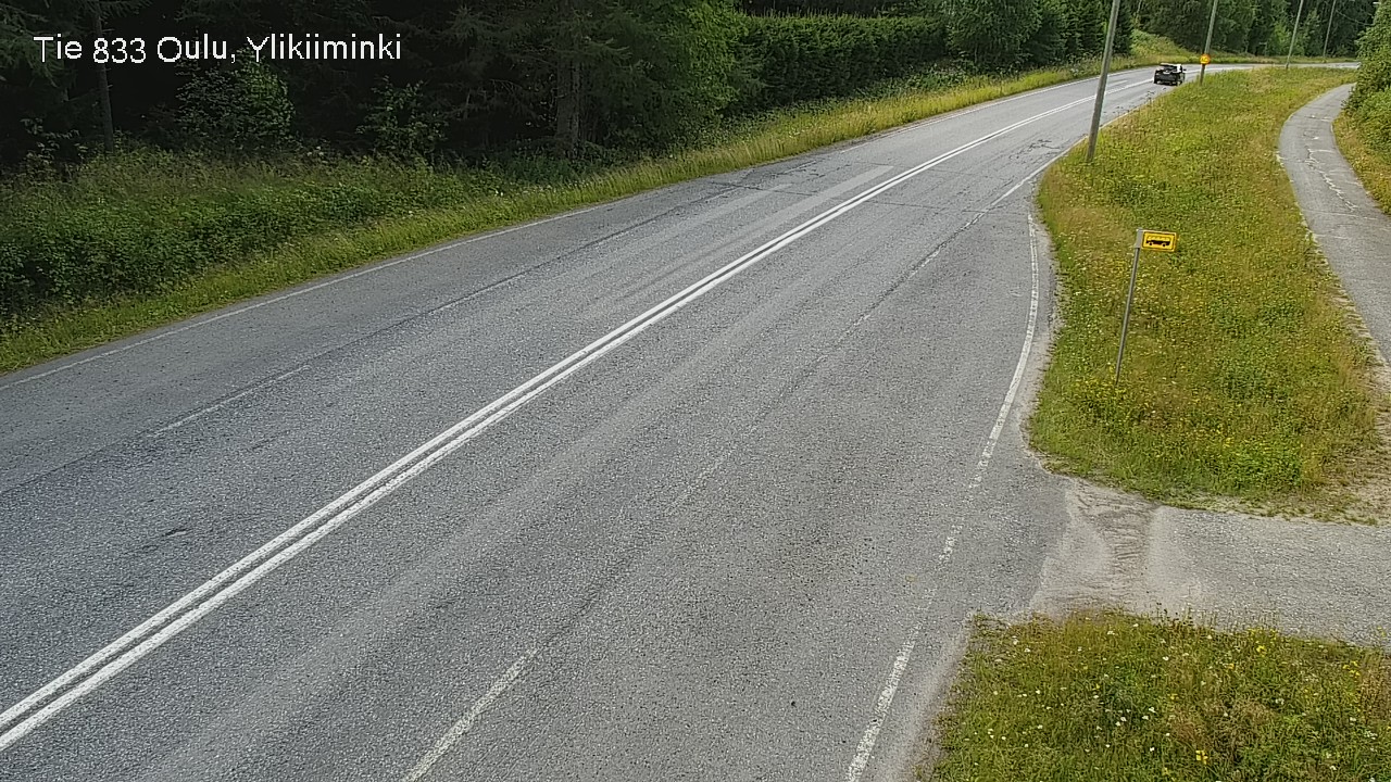 Kelikamerat Kuva Tie 833 Oulu, Vesala, Oulu, Pohjois-Pohjanmaa