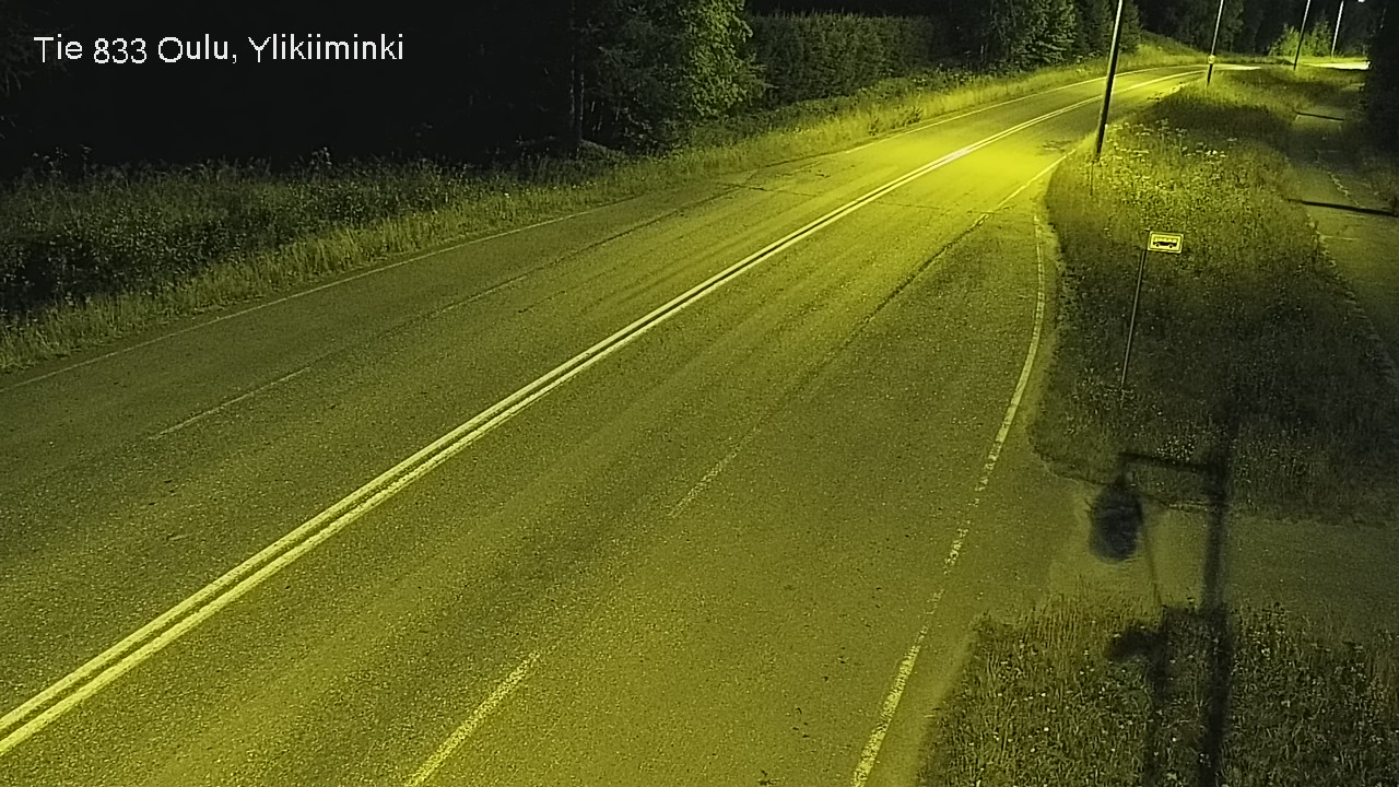 Kelikamerat Kuva Tie 833 Oulu, Vesala, Oulu, Pohjois-Pohjanmaa