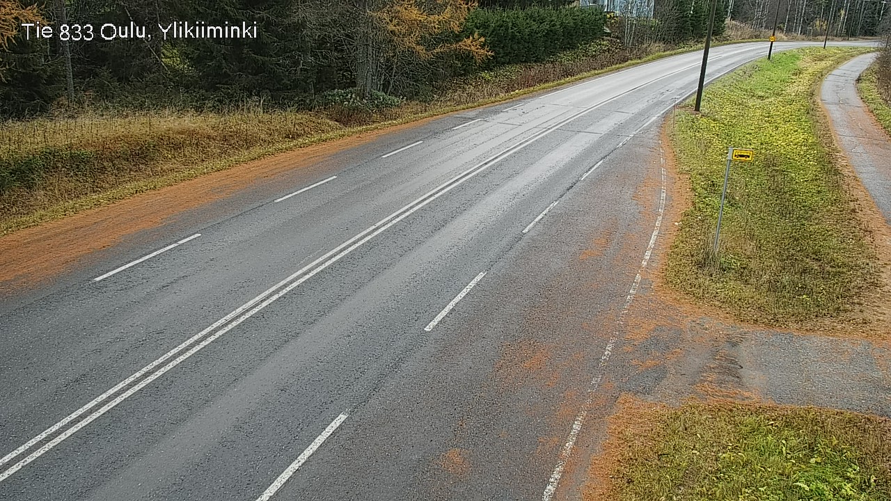 Kelikamerat Kuva Tie 833 Oulu, Vesala, Oulu, Pohjois-Pohjanmaa
