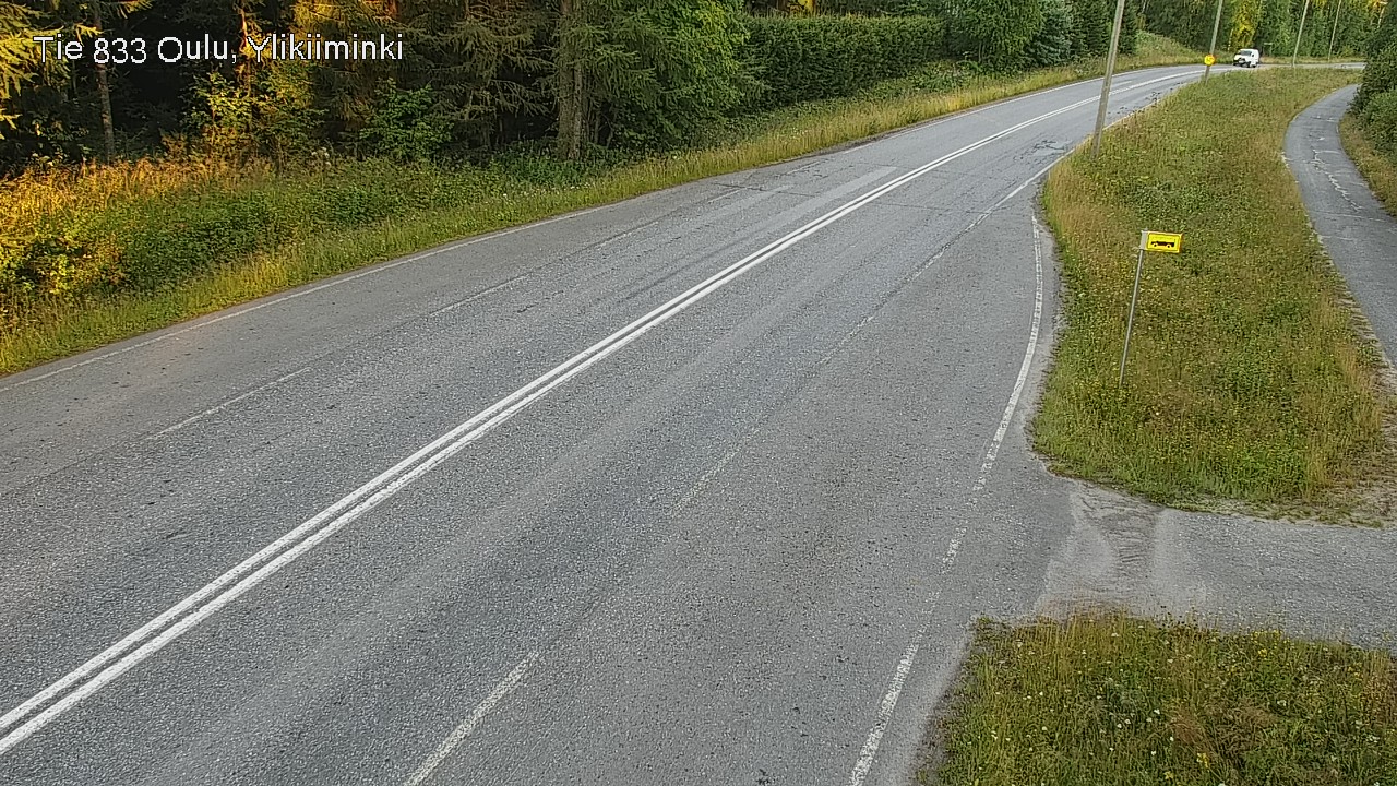 Kelikamerat Kuva Tie 833 Oulu, Vesala, Oulu, Pohjois-Pohjanmaa