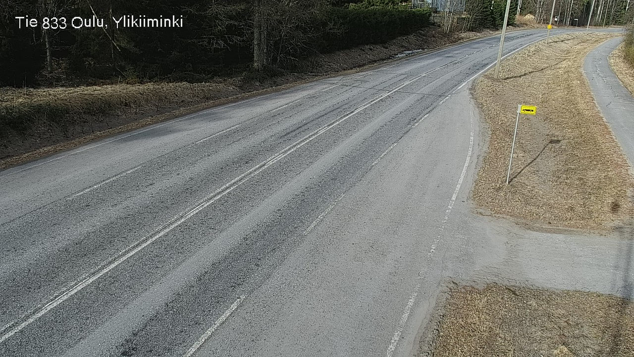 Kelikamerat Kuva Tie 833 Oulu, Vesala, Oulu, Pohjois-Pohjanmaa