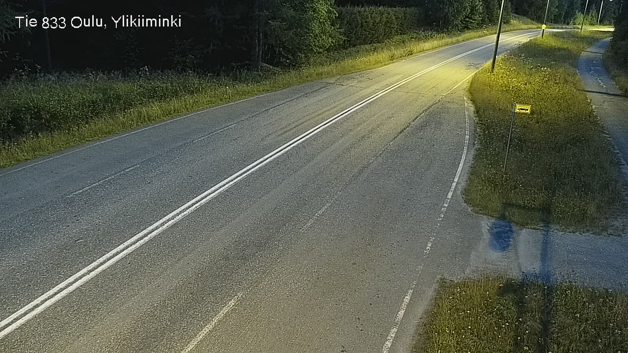 Kelikamerat Kuva Tie 833 Oulu, Vesala, Oulu, Pohjois-Pohjanmaa
