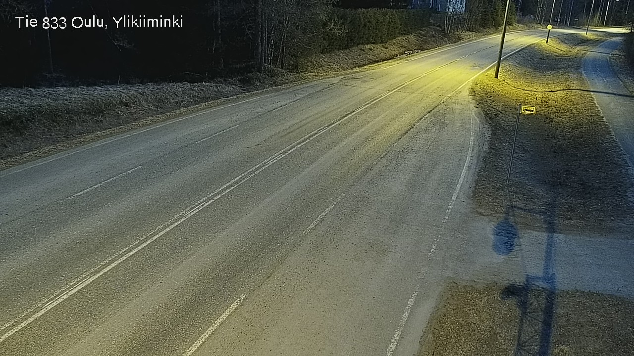 Kelikamerat Kuva Tie 833 Oulu, Vesala, Oulu, Pohjois-Pohjanmaa