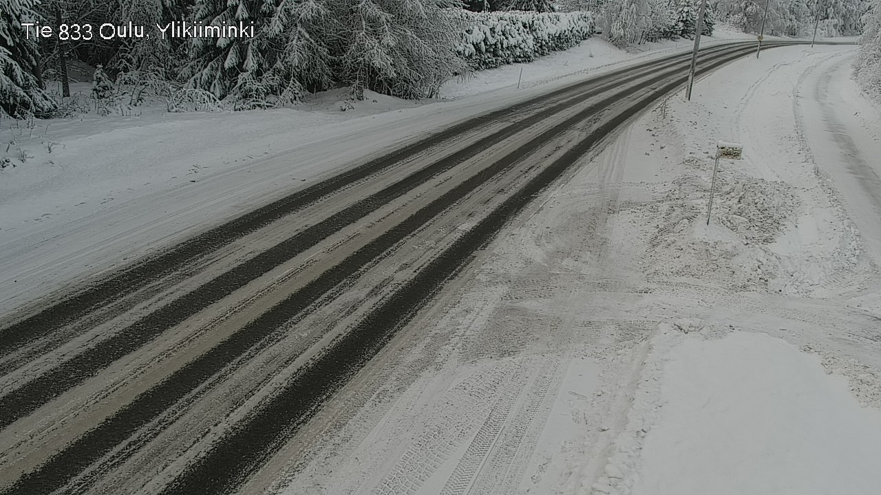 Kelikamerat Kuva Tie 833 Oulu, Vesala, Oulu, Pohjois-Pohjanmaa
