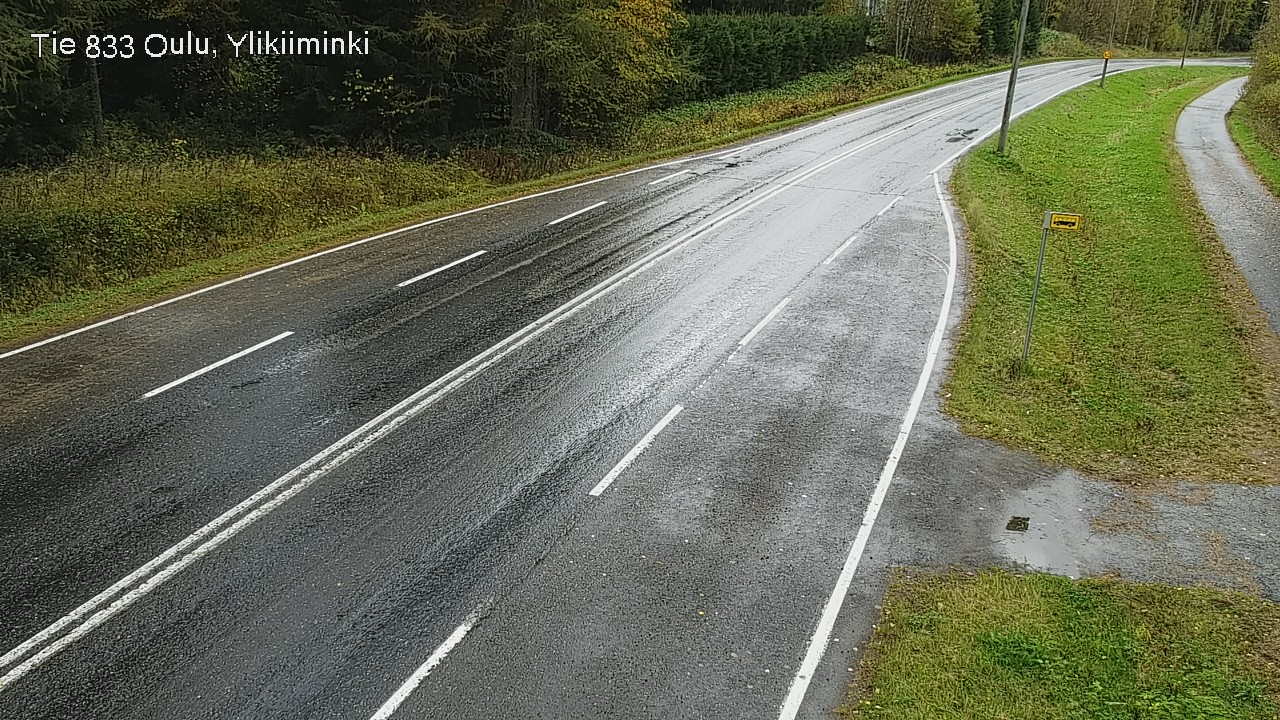Kelikamerat Kuva Tie 833 Oulu, Vesala, Oulu, Pohjois-Pohjanmaa