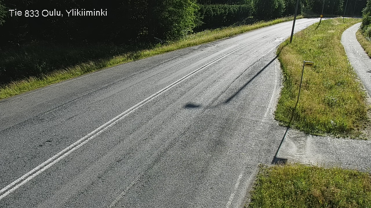 Kelikamerat Kuva Tie 833 Oulu, Vesala, Oulu, Pohjois-Pohjanmaa