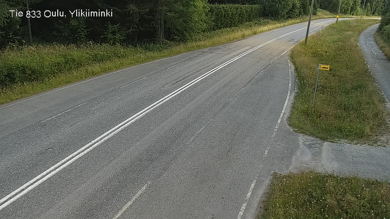 Kelikamerat Kuva Tie 833 Oulu, Vesala, Oulu, Pohjois-Pohjanmaa