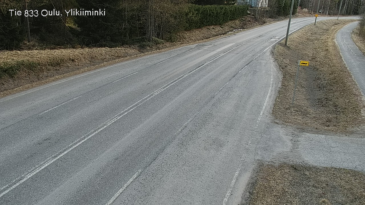 Kelikamerat Kuva Tie 833 Oulu, Vesala, Oulu, Pohjois-Pohjanmaa