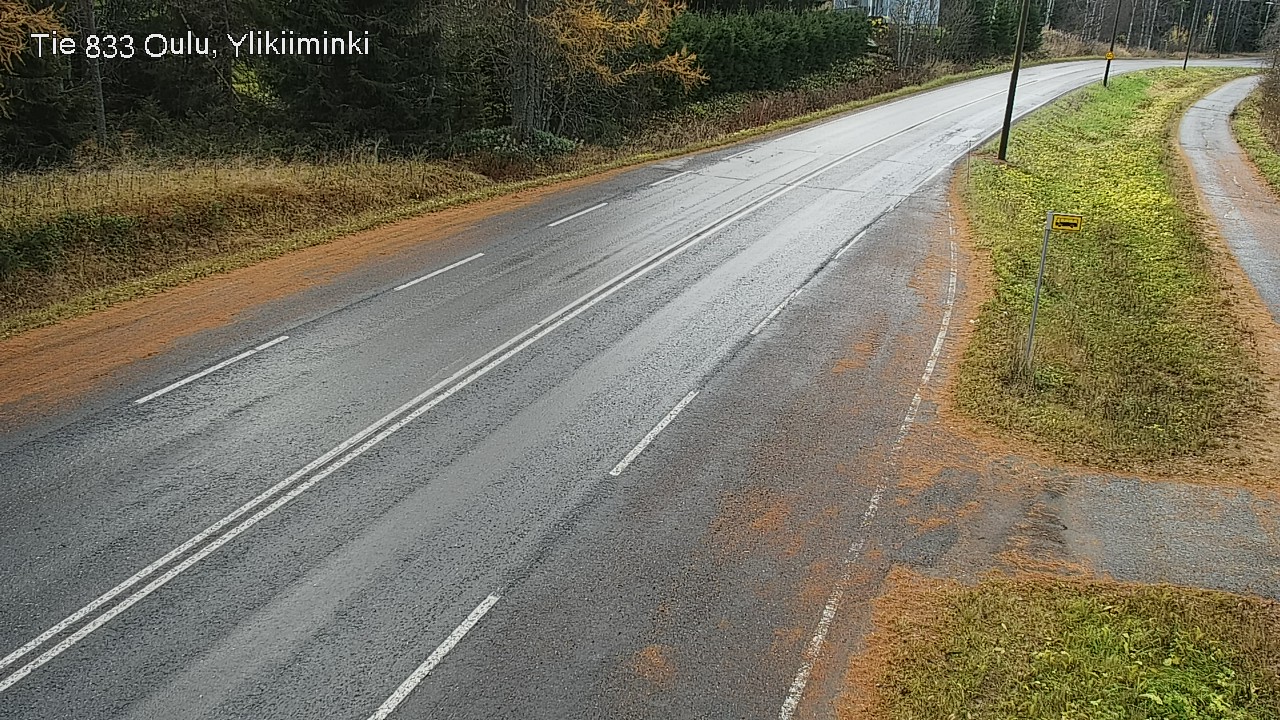 Kelikamerat Kuva Tie 833 Oulu, Vesala, Oulu, Pohjois-Pohjanmaa