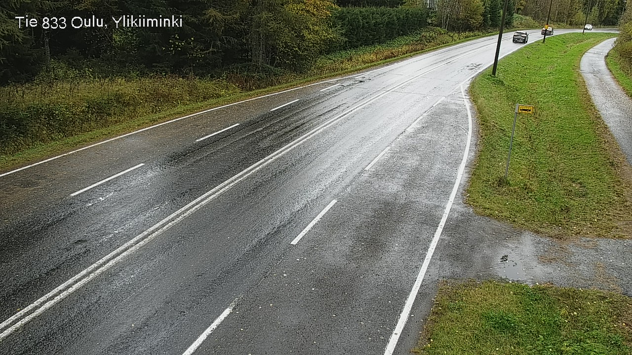 Weather Camera Image Road  833 Oulu, Vesala, Oulu, Pohjois-Pohjanmaa