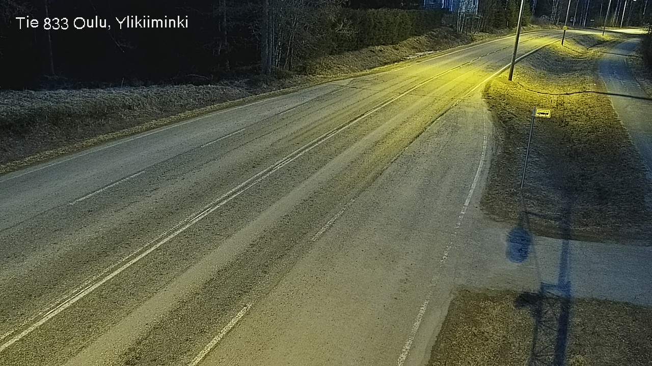 Kelikamerat Kuva Tie 833 Oulu, Vesala, Oulu, Pohjois-Pohjanmaa