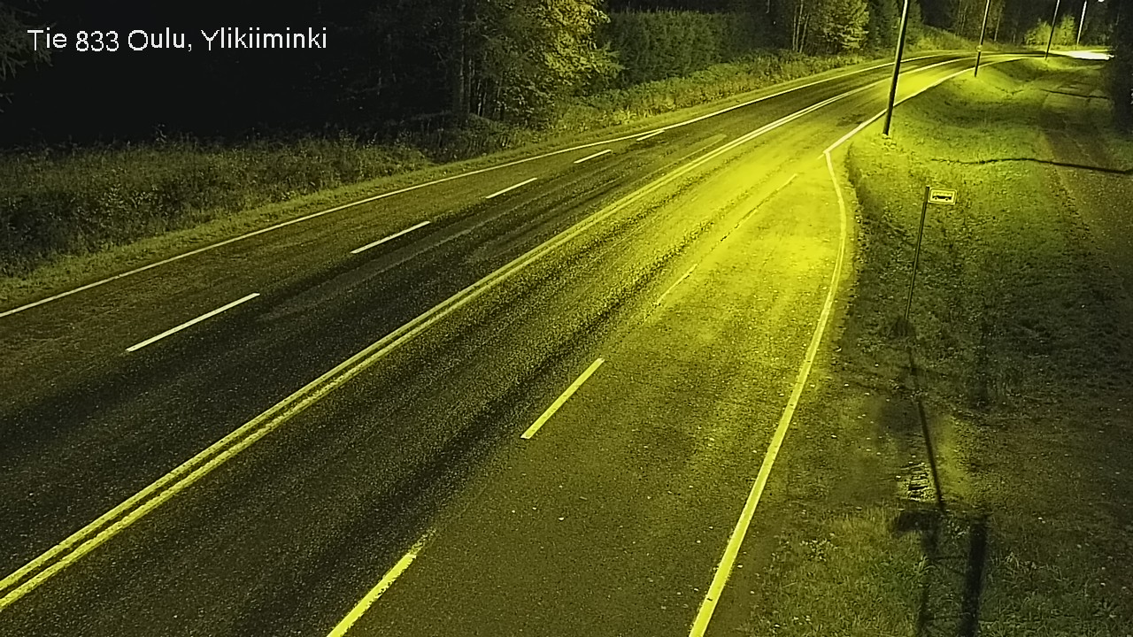 Kelikamerat Kuva Tie 833 Oulu, Vesala, Oulu, Pohjois-Pohjanmaa