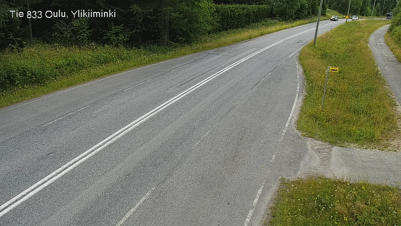Kelikamerat Kuva Tie 833 Oulu, Vesala, Oulu, Pohjois-Pohjanmaa
