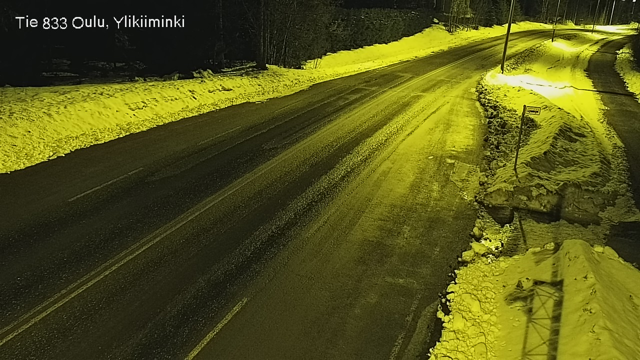 Kelikamerat Kuva Tie 833 Oulu, Vesala, Oulu, Pohjois-Pohjanmaa