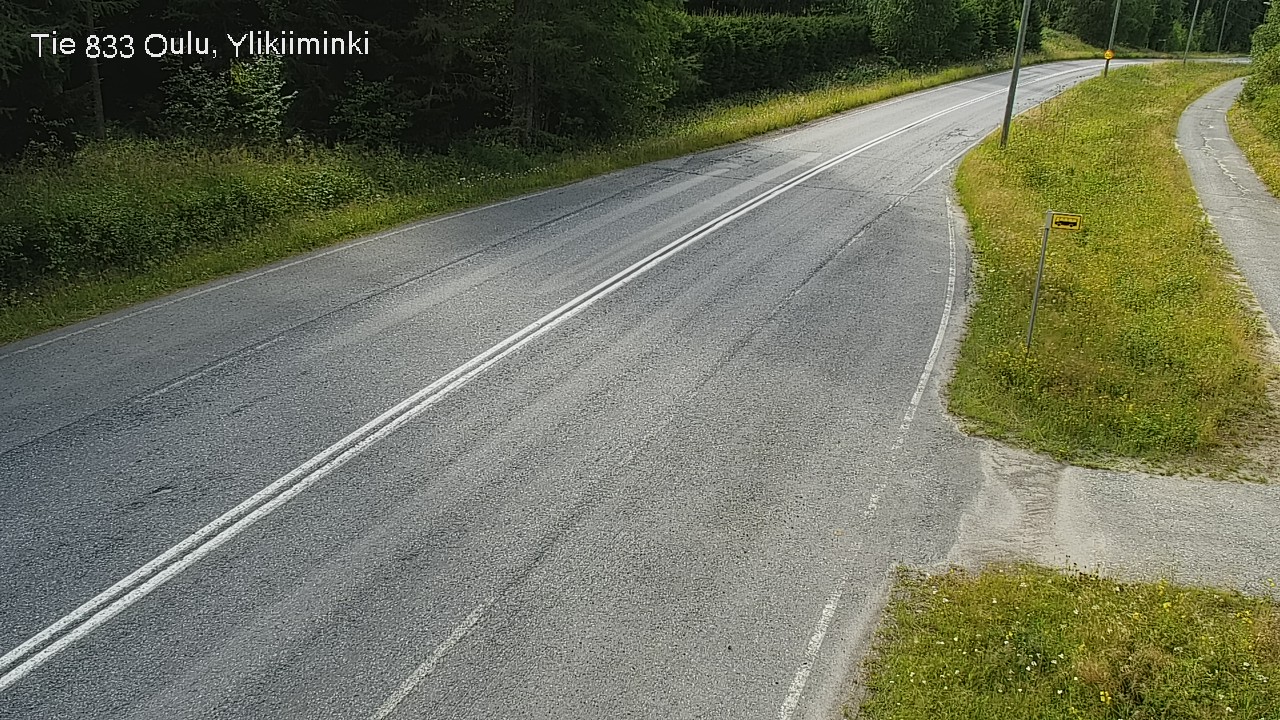 Kelikamerat Kuva Tie 833 Oulu, Vesala, Oulu, Pohjois-Pohjanmaa