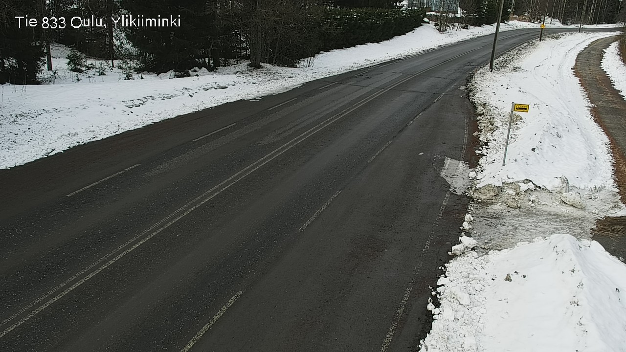 Kelikamerat Kuva Tie 833 Oulu, Vesala, Oulu, Pohjois-Pohjanmaa