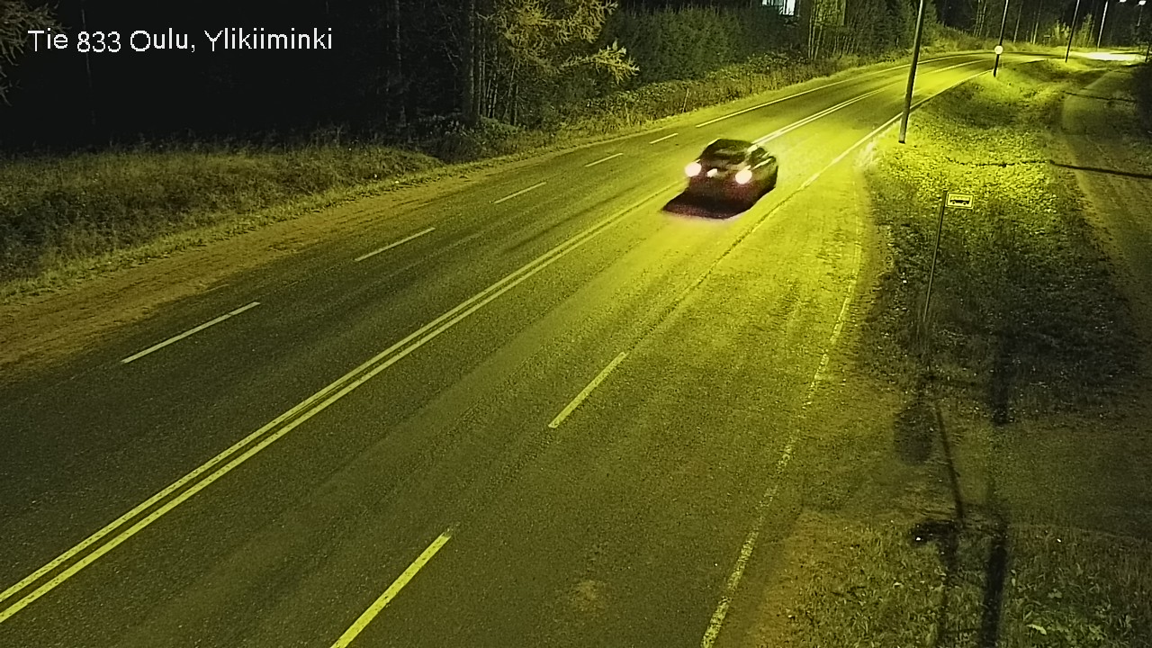 Kelikamerat Kuva Tie 833 Oulu, Vesala, Oulu, Pohjois-Pohjanmaa