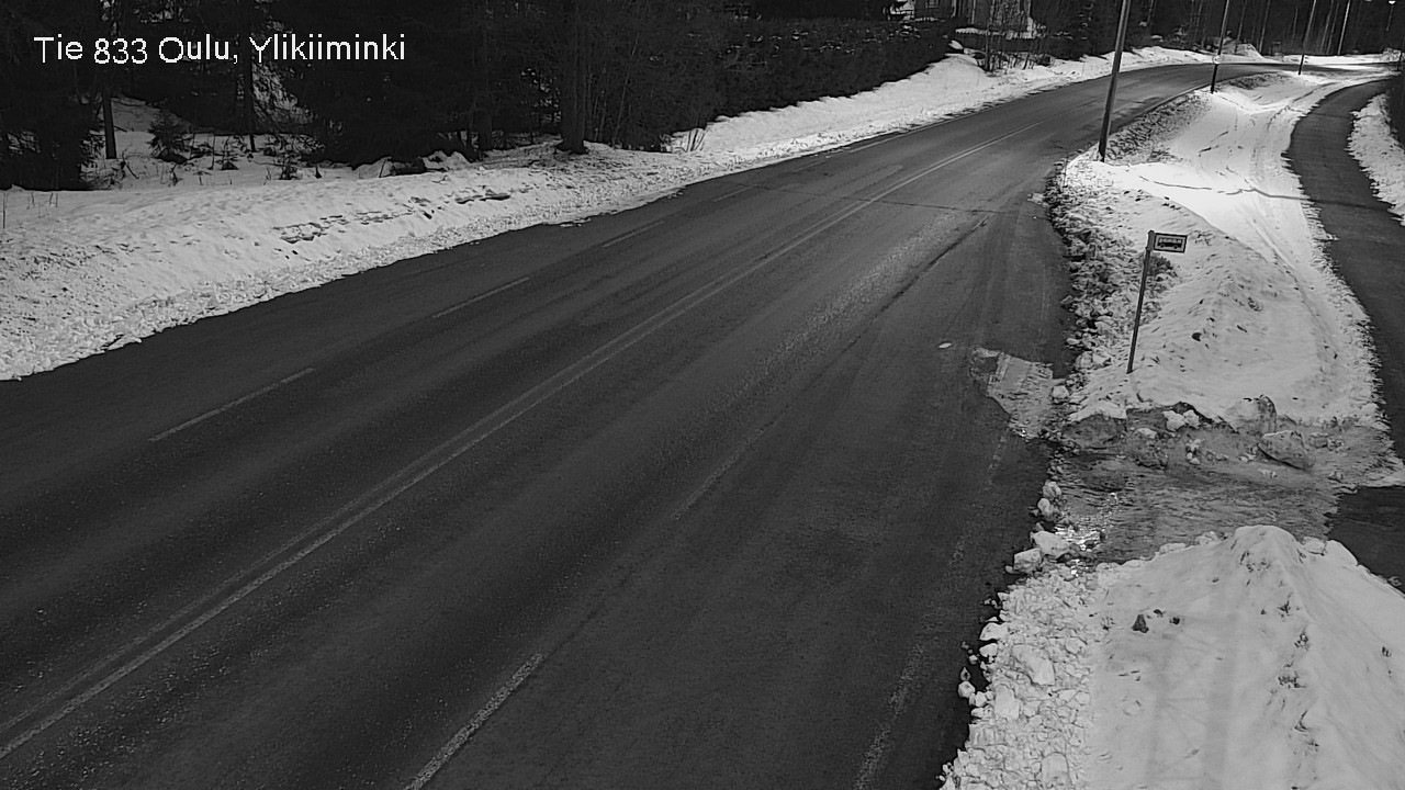 Kelikamerat Kuva Tie 833 Oulu, Vesala, Oulu, Pohjois-Pohjanmaa