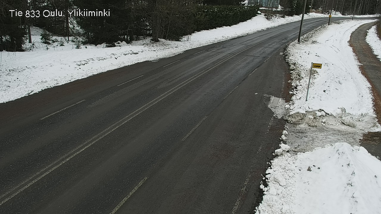 Kelikamerat Kuva Tie 833 Oulu, Vesala, Oulu, Pohjois-Pohjanmaa