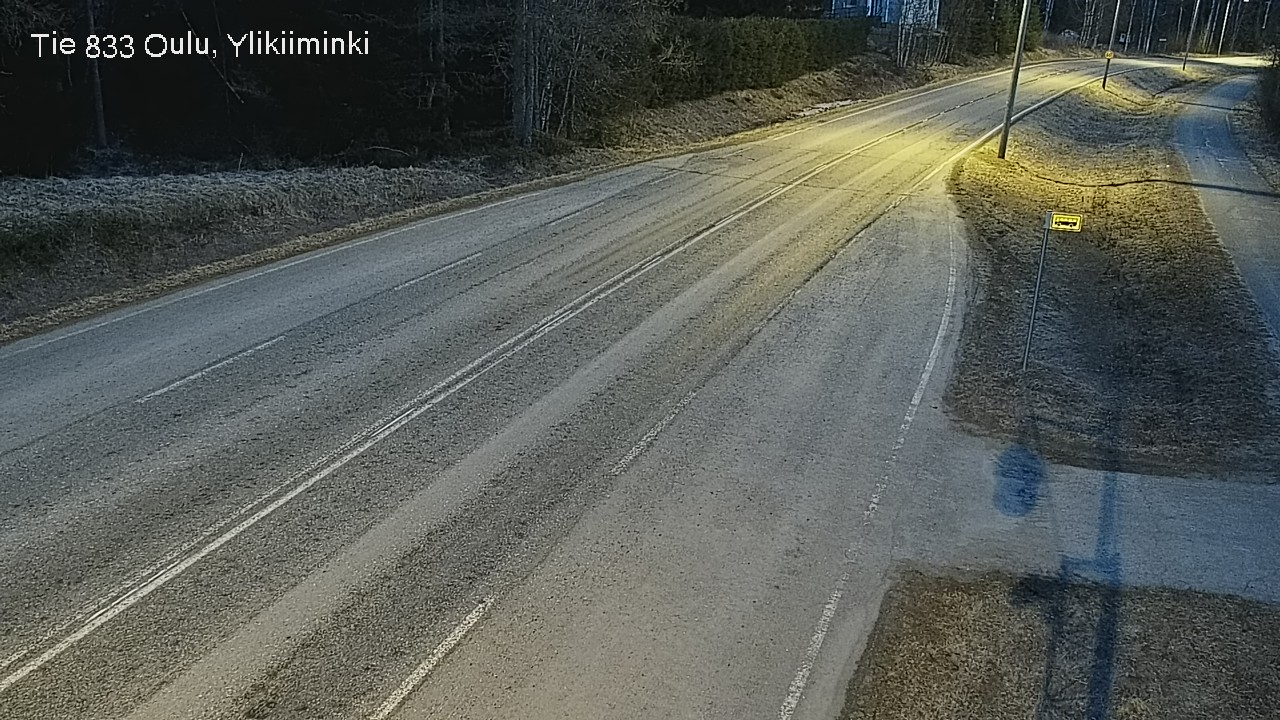 Kelikamerat Kuva Tie 833 Oulu, Vesala, Oulu, Pohjois-Pohjanmaa