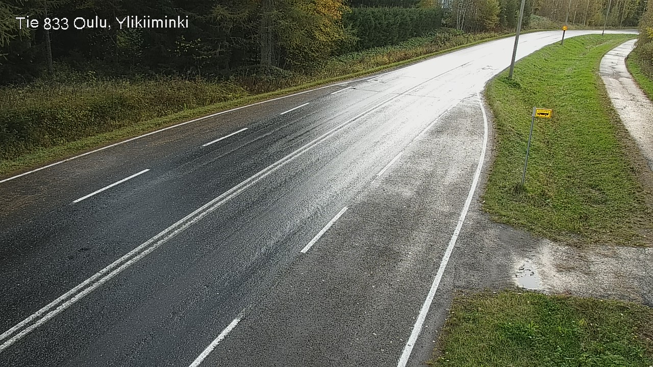 Kelikamerat Kuva Tie 833 Oulu, Vesala, Oulu, Pohjois-Pohjanmaa