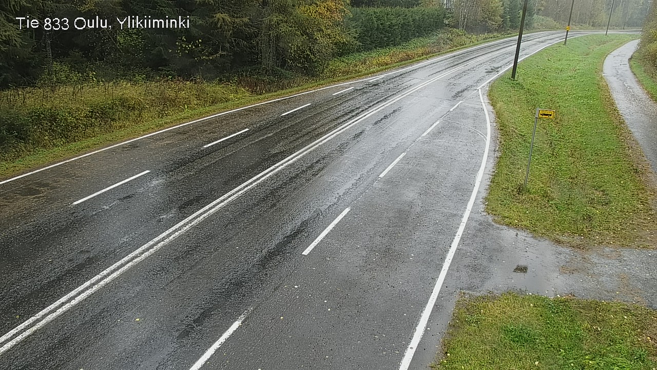 Weather Camera Image Road  833 Oulu, Vesala, Oulu, Pohjois-Pohjanmaa