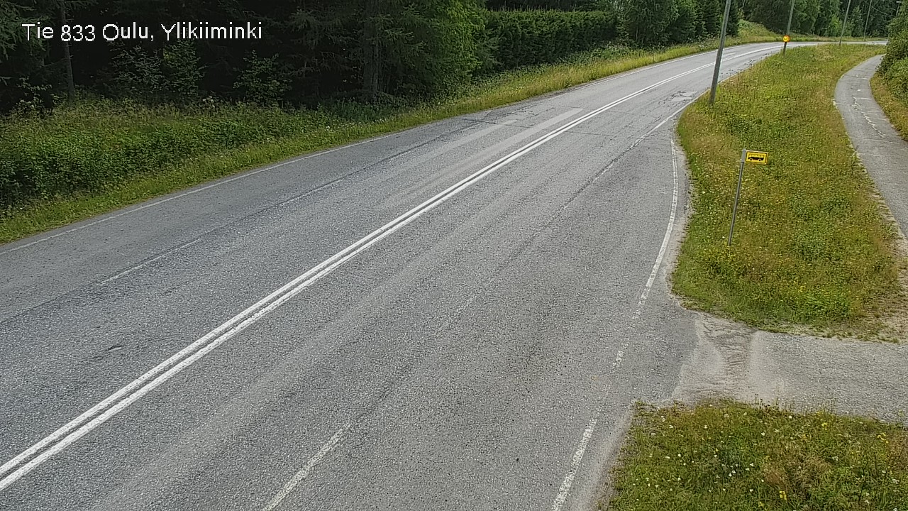 Kelikamerat Kuva Tie 833 Oulu, Vesala, Oulu, Pohjois-Pohjanmaa
