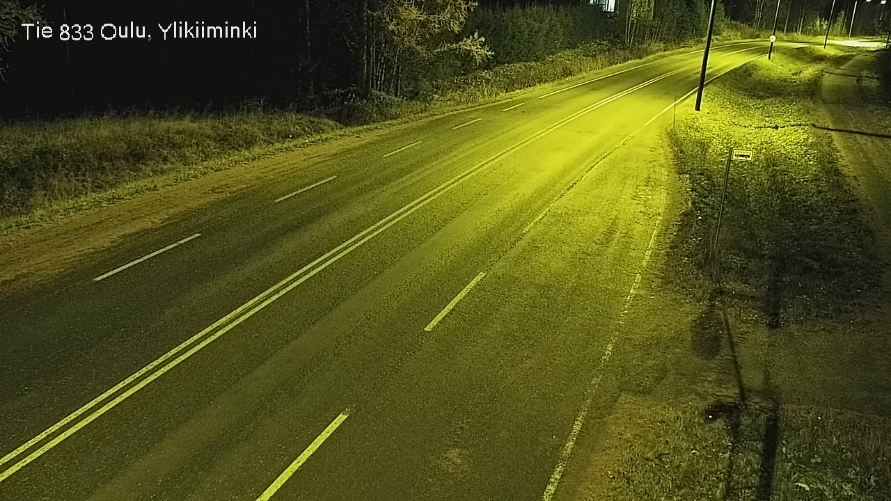 Kelikamerat Kuva Tie 833 Oulu, Vesala, Oulu, Pohjois-Pohjanmaa