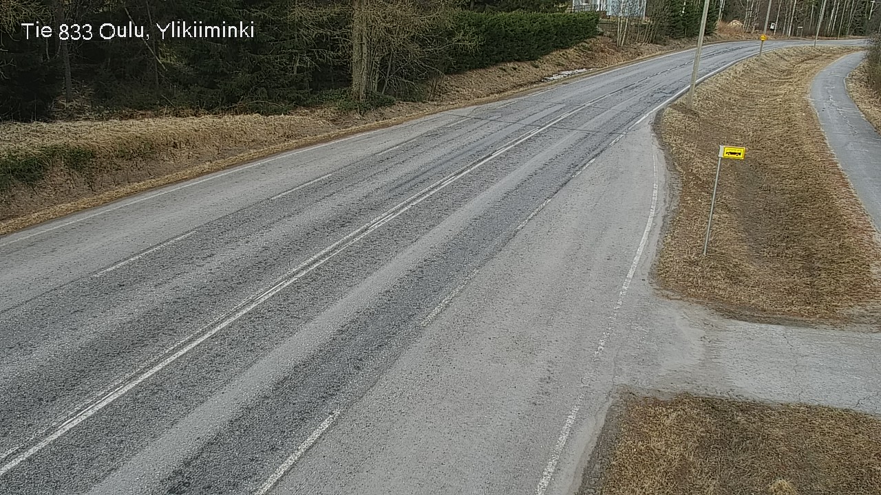 Kelikamerat Kuva Tie 833 Oulu, Vesala, Oulu, Pohjois-Pohjanmaa