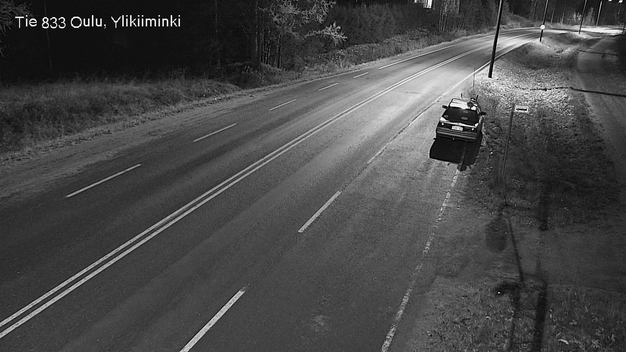 Kelikamerat Kuva Tie 833 Oulu, Vesala, Oulu, Pohjois-Pohjanmaa