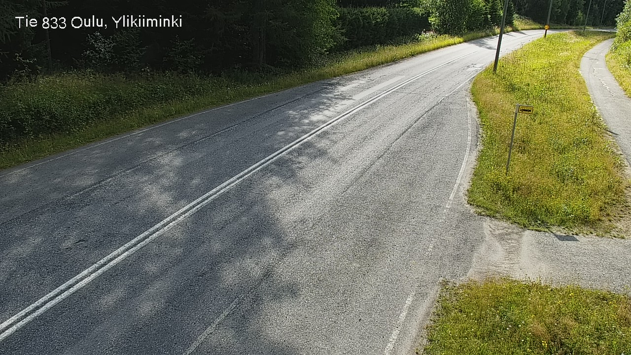 Kelikamerat Kuva Tie 833 Oulu, Vesala, Oulu, Pohjois-Pohjanmaa