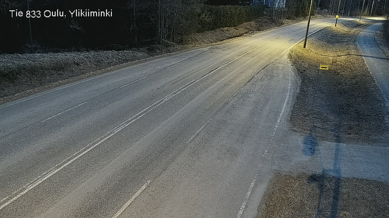 Kelikamerat Kuva Tie 833 Oulu, Vesala, Oulu, Pohjois-Pohjanmaa