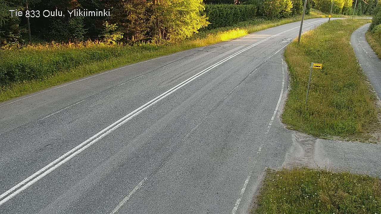 Kelikamerat Kuva Tie 833 Oulu, Vesala, Oulu, Pohjois-Pohjanmaa